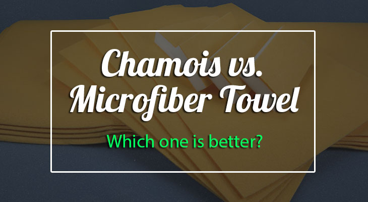chamois cloth vs microfiber cloth